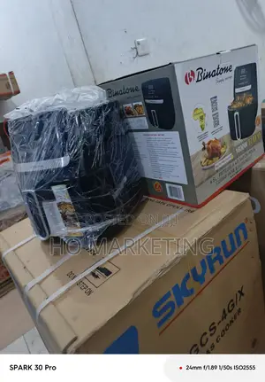 Binatone 6.5l Air Fryer for Family-Size Feast