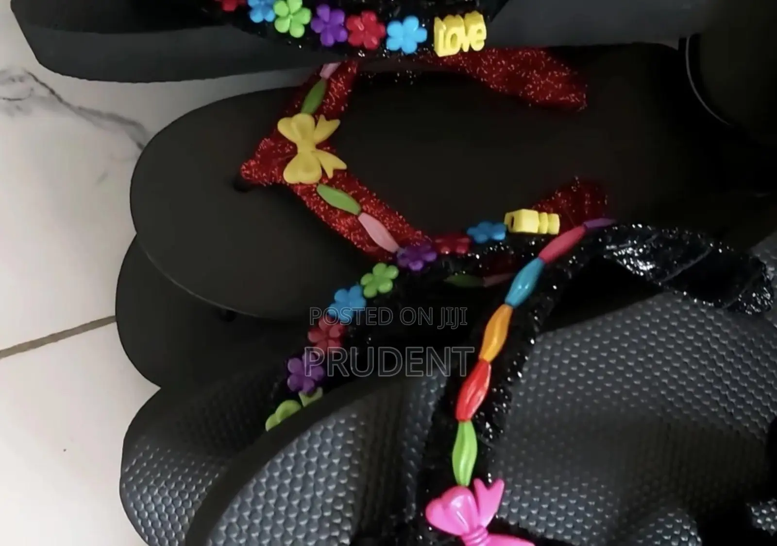 Bulk Beaded Slippers