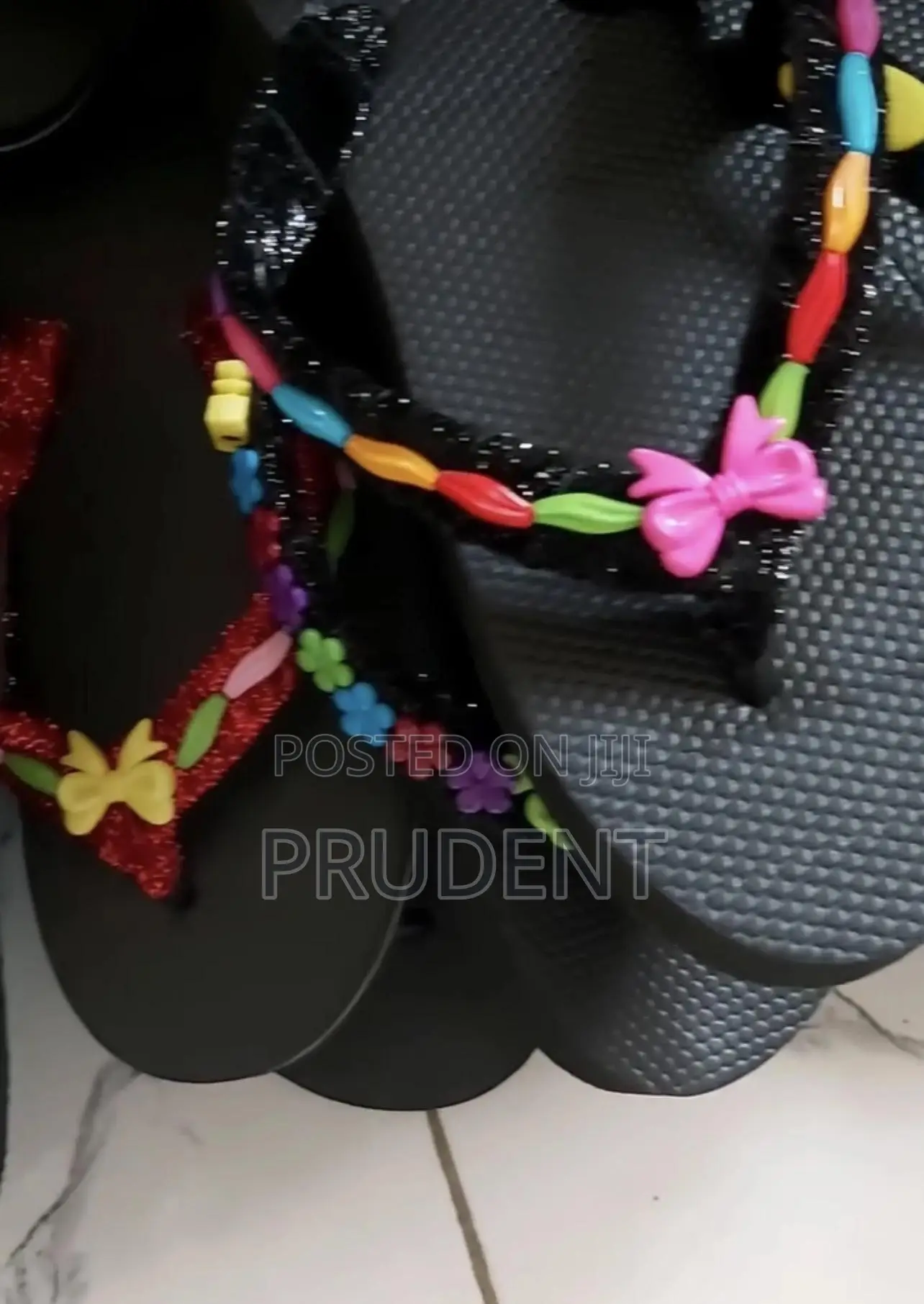 Bulk Beaded Slippers