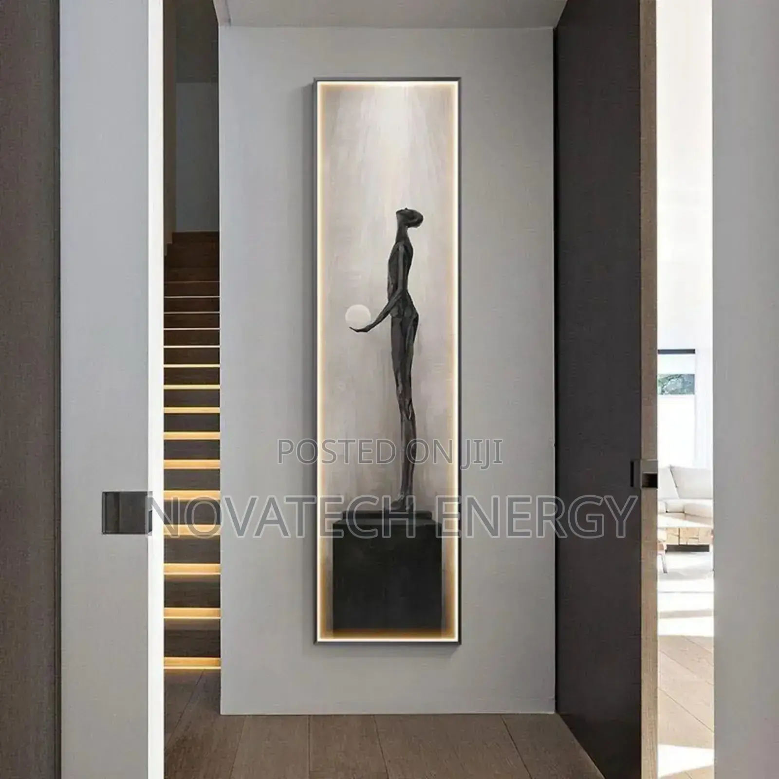 Hallway, Living Room Wall Frame With Led Lighting