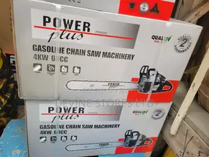 26" Power Plus Gasoline Chainsaw Machine