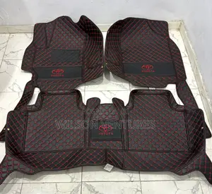 High Quality Toyota Avalon Tiles Logo Leather Mat