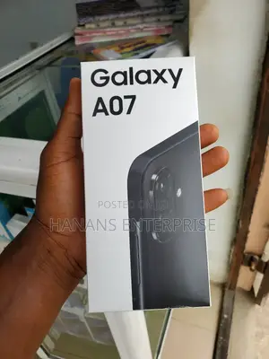 New Samsung Galaxy A07 4G 64 GB Black