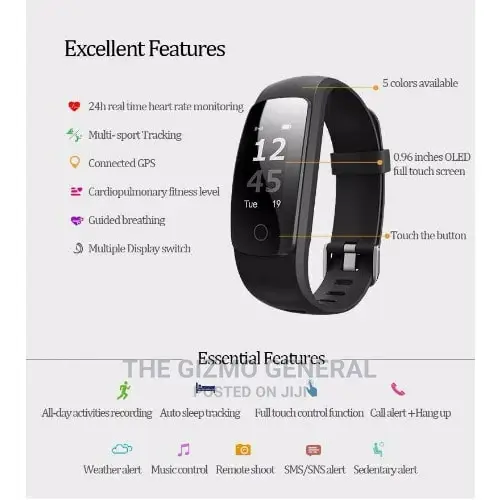 Fitness Tracker Id107 Hr PLUS