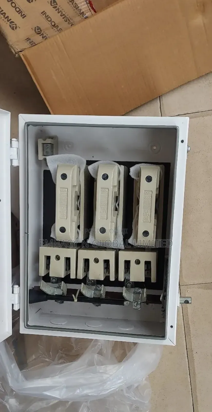 Rewirable Switch Fuse Unit 100amps