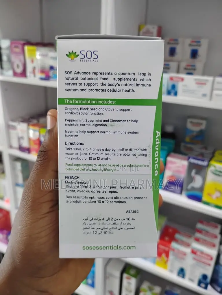 Sos Advance Liquid – Natural Immune Booster Detox