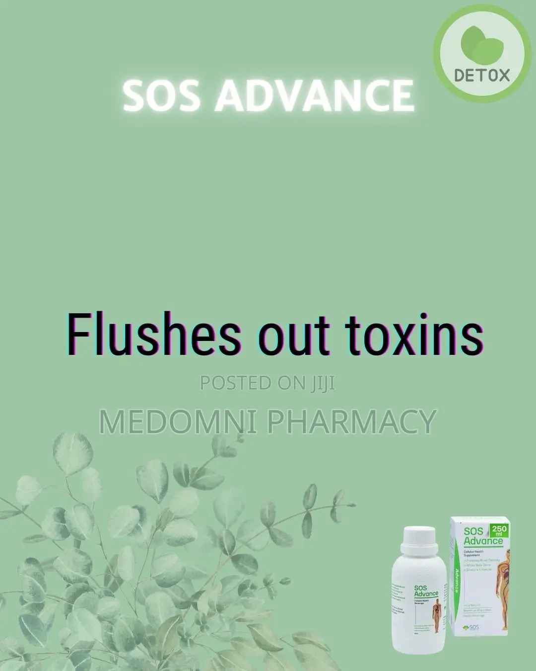 Sos Advance Liquid – Natural Immune Booster Detox