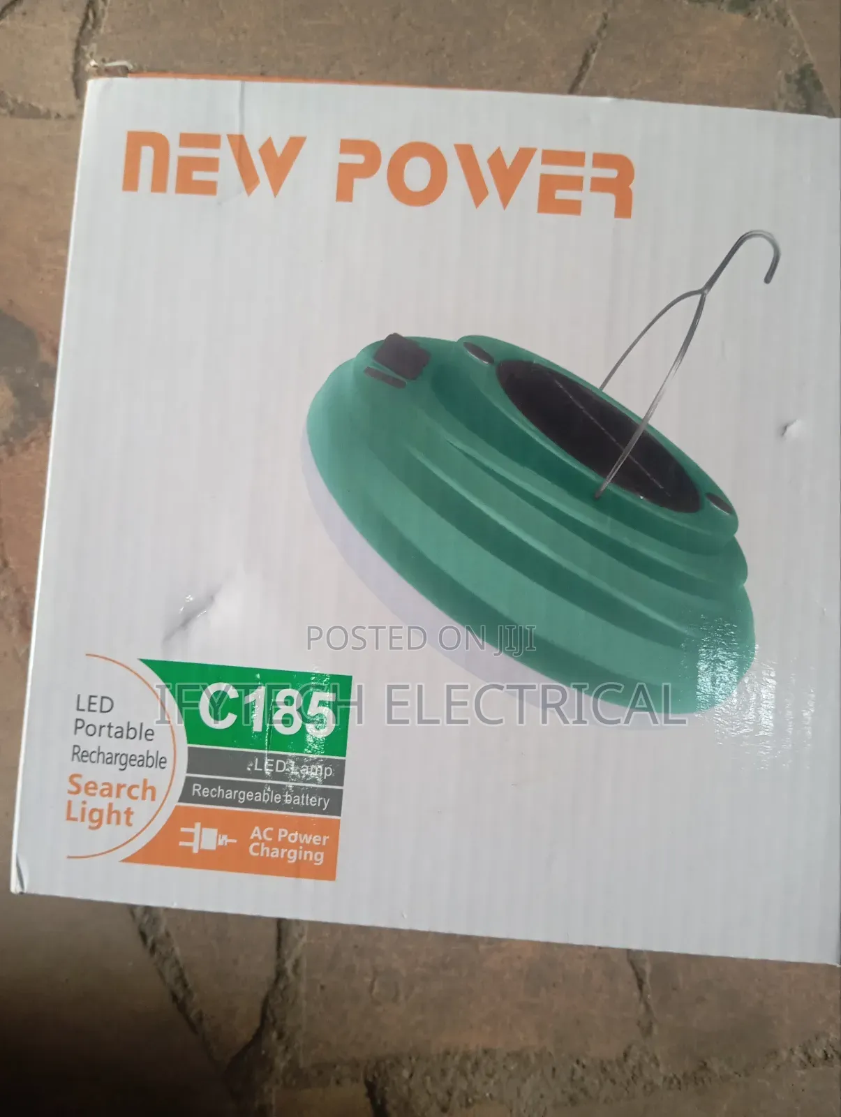 New Power Solar Led Portable Rechargeable Light