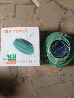 New Power Solar Led Portable Rechargeable Light