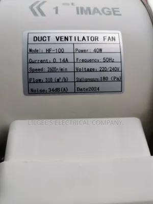High Quality 1st Image Duct Ventilator Extractor Fan