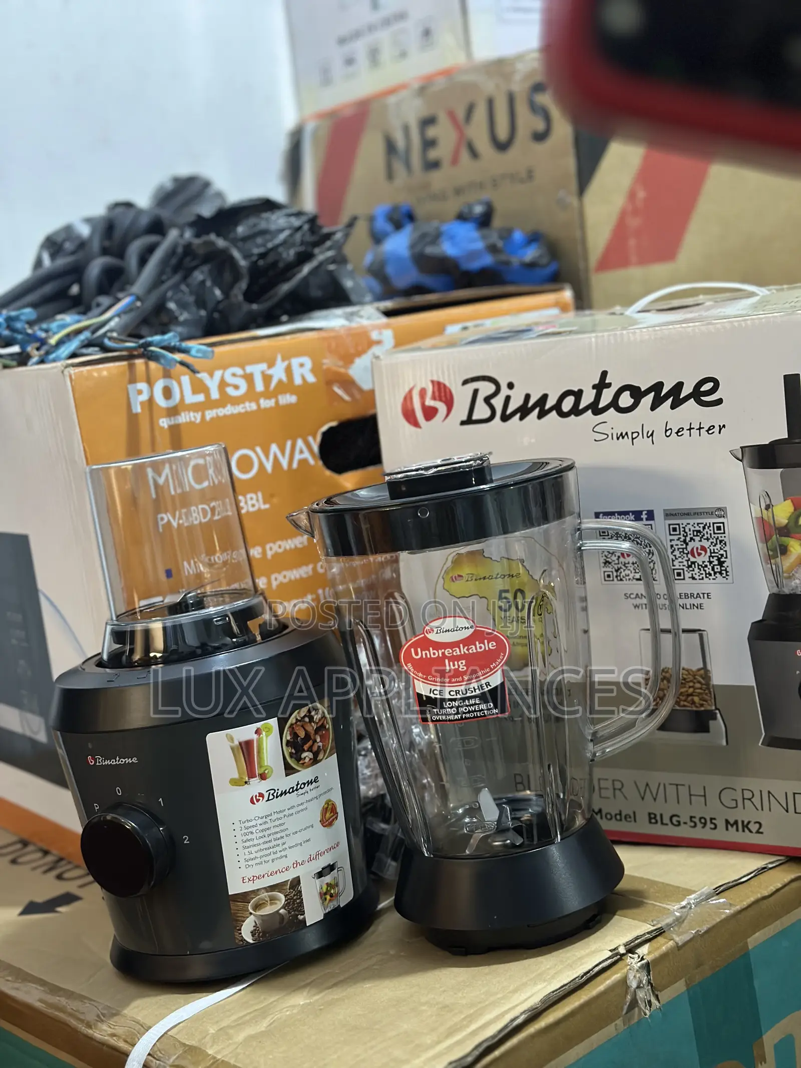 Binatone 500w Removable Blender Is a Compact