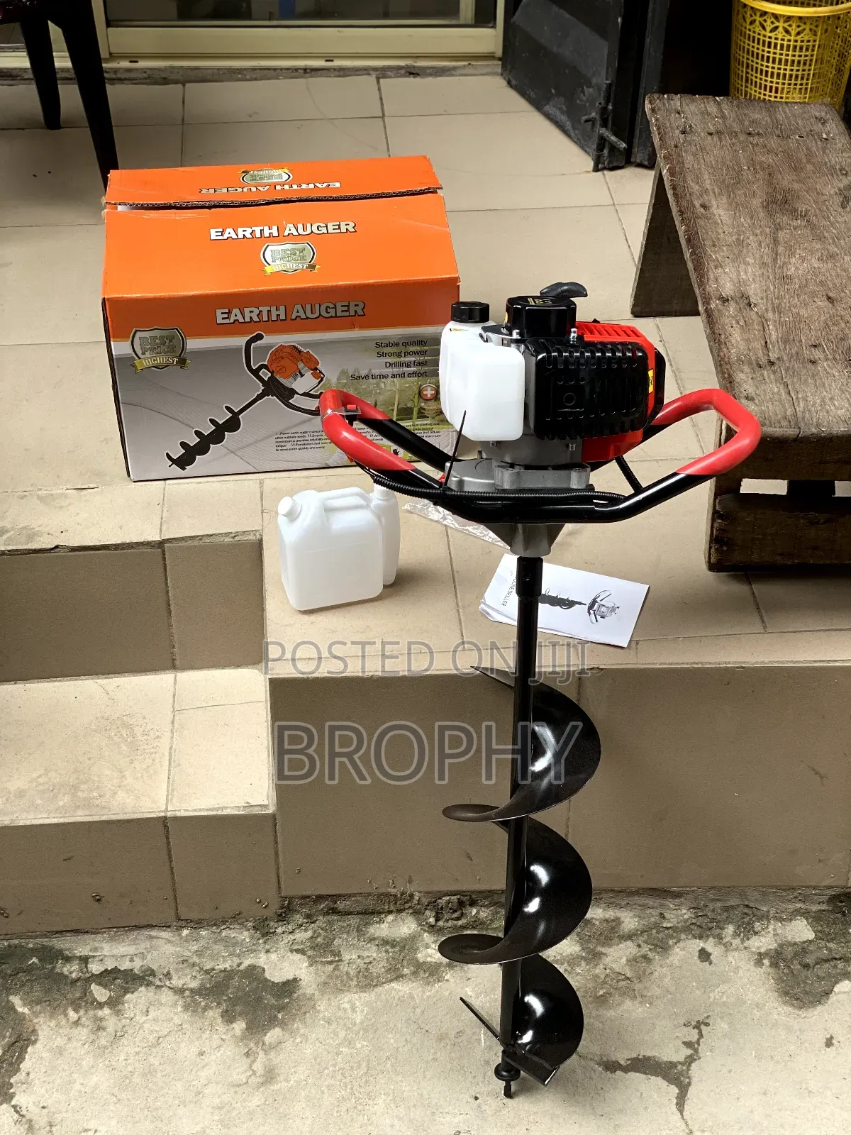 Durable Mur-Power Earth Auger Machine