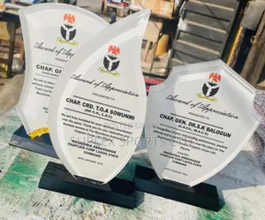 Acrylic Award With Print
