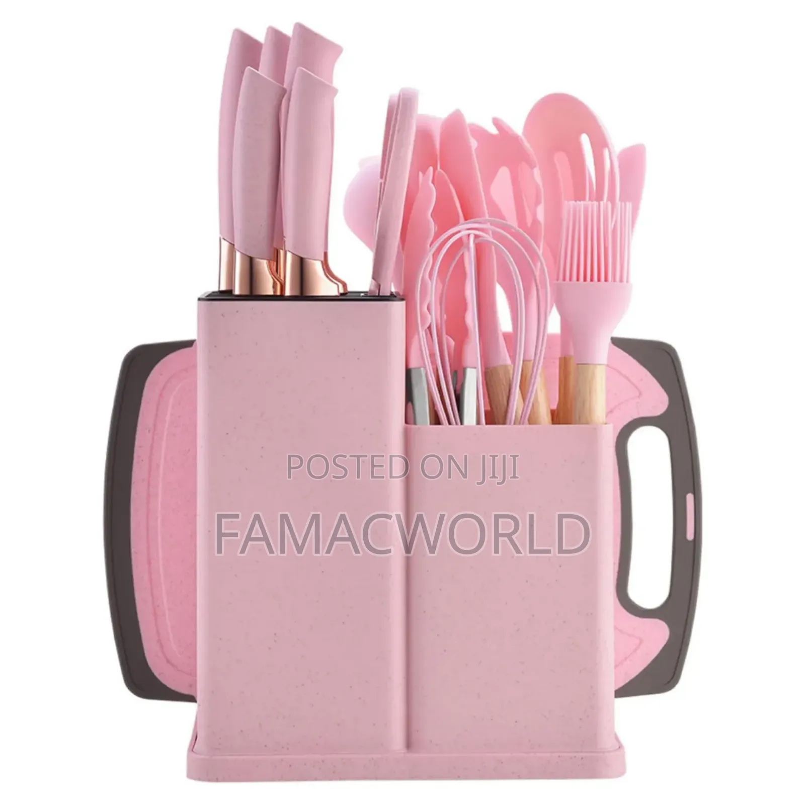 Silicon Cooking Set With Knives