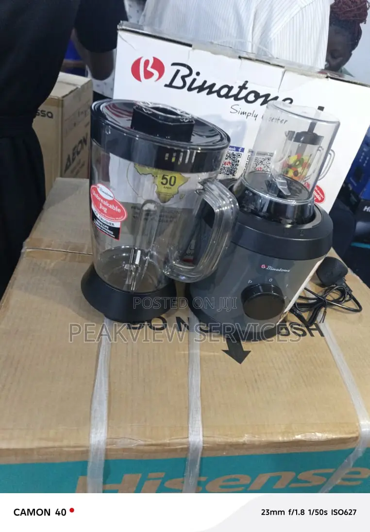 Binatone Heavy-Duty Blender – Grinder Included