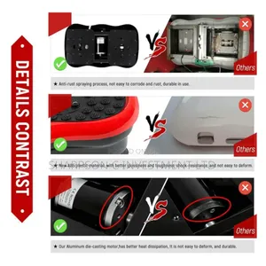 Whole Body Platform Vibrating Massager Machine Bluetooth Usb Music