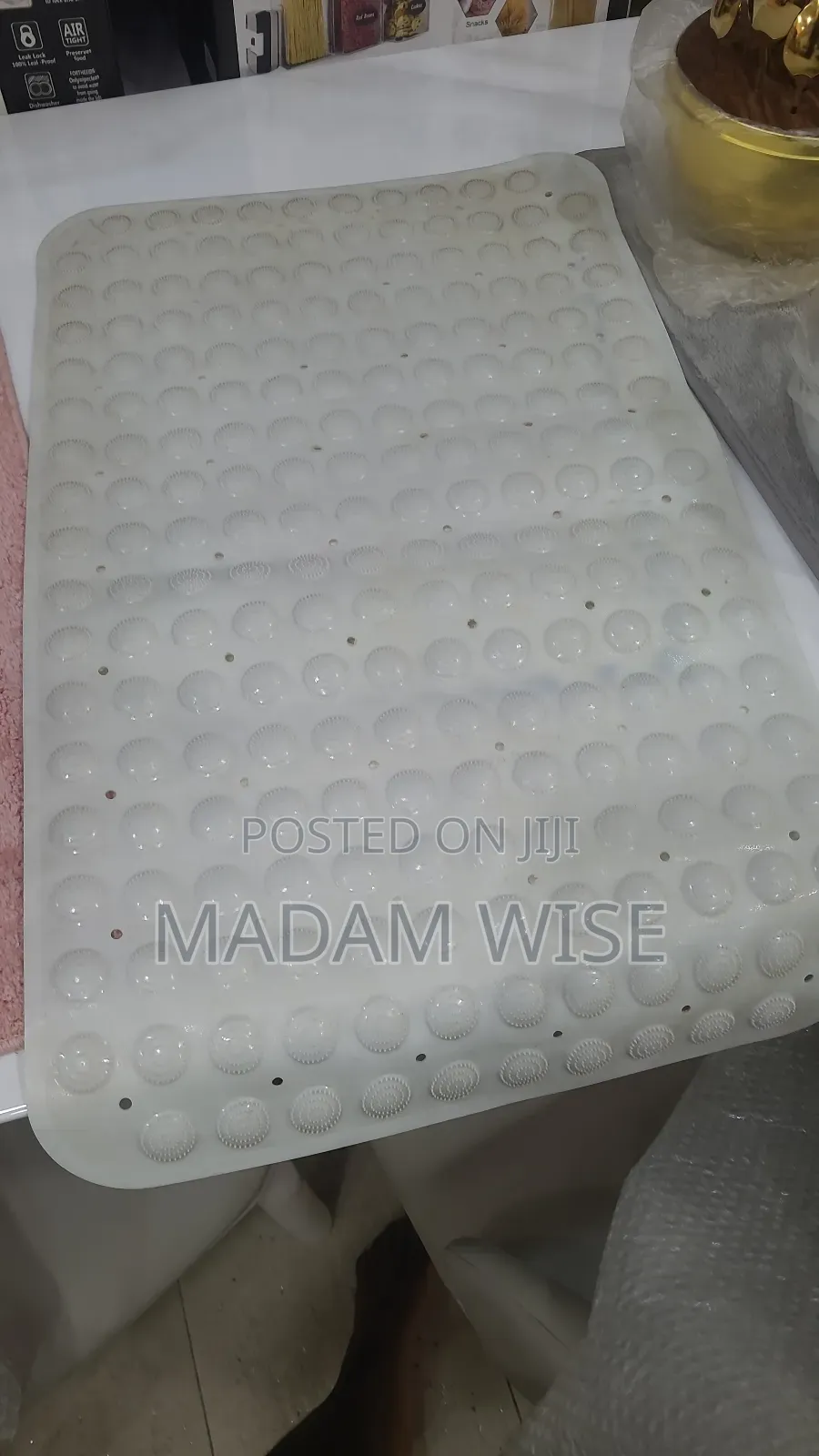 Rubber Bathroom Mat.