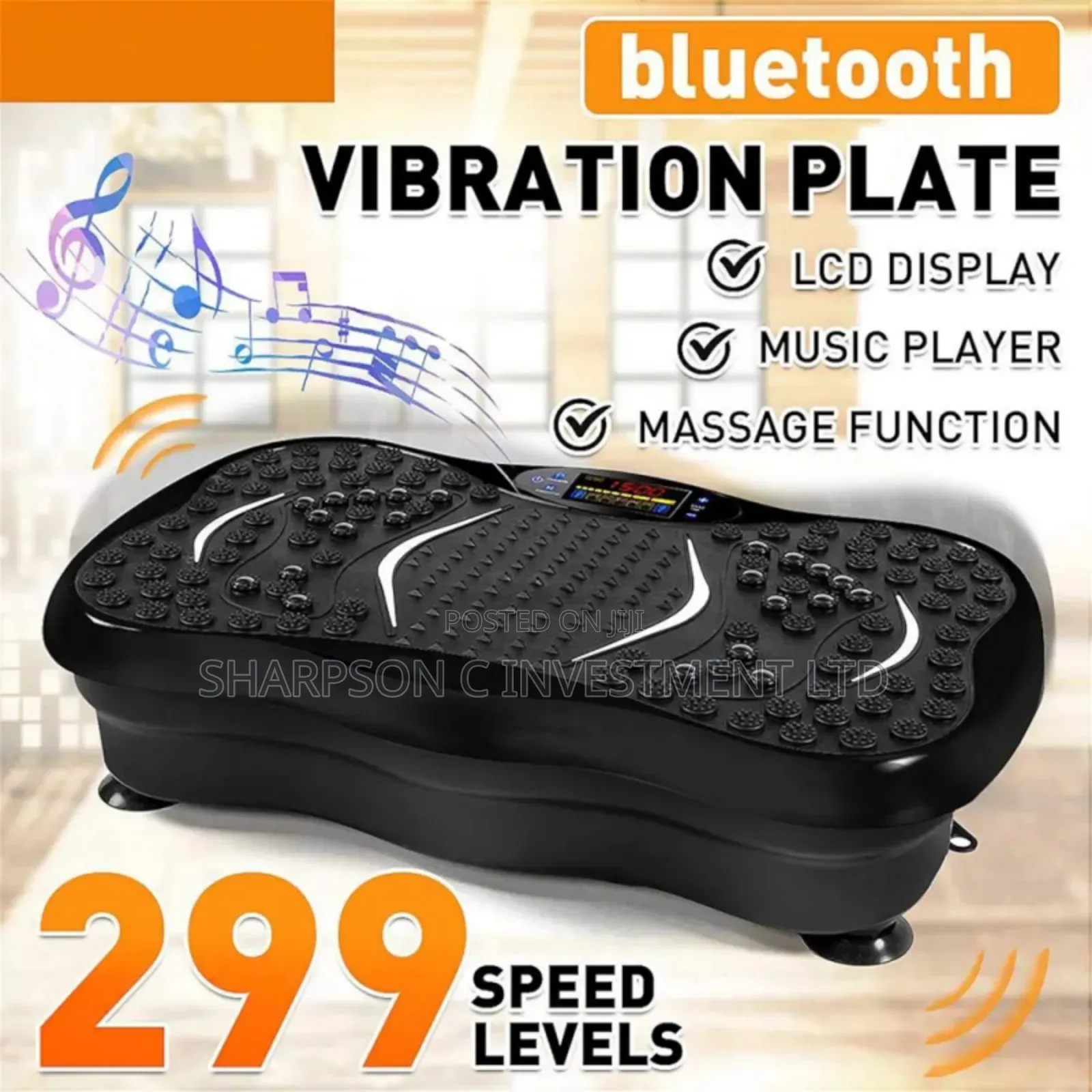 Bluetooth Usb Music Vibration Platform Massager Machine