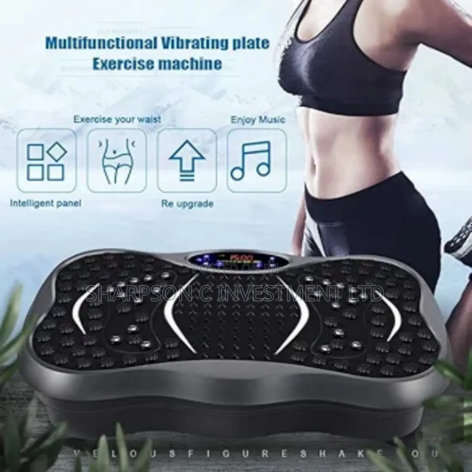 Bluetooth Usb Music Vibration Platform Massager Machine