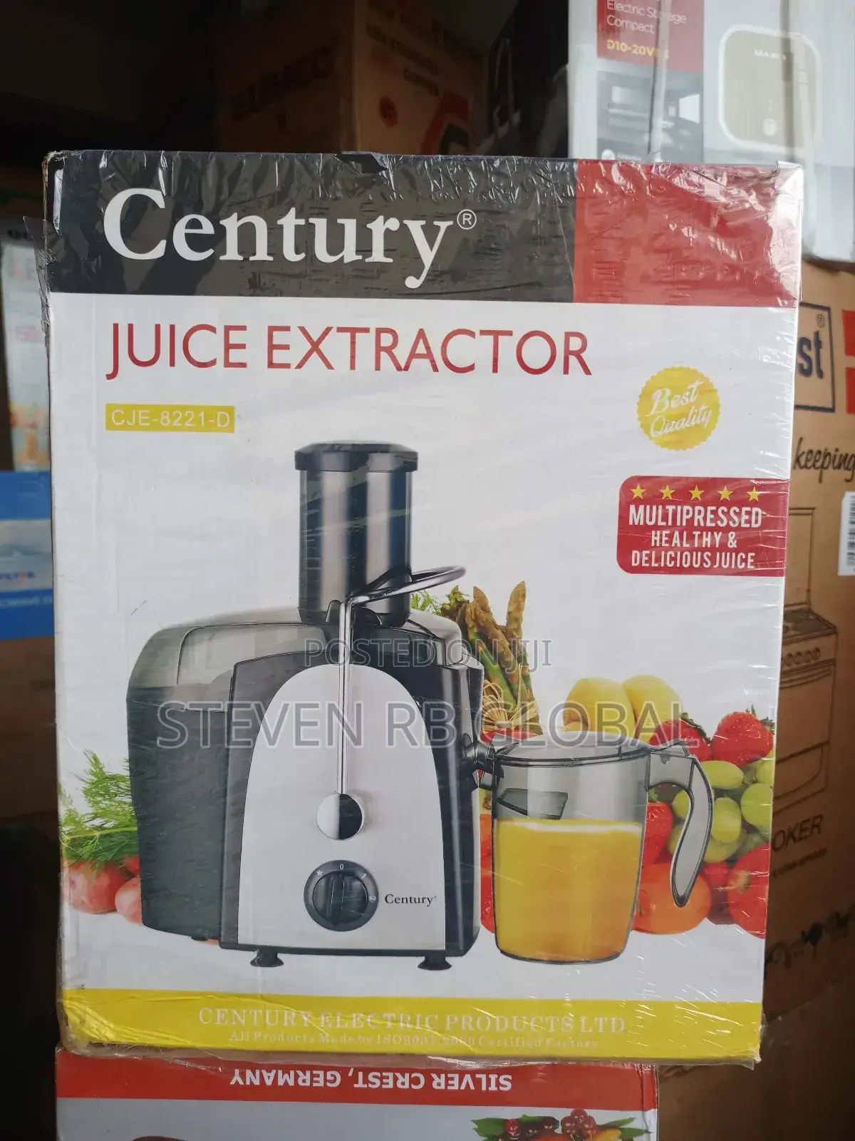 Century Juice Extractor | Cje-8221-D