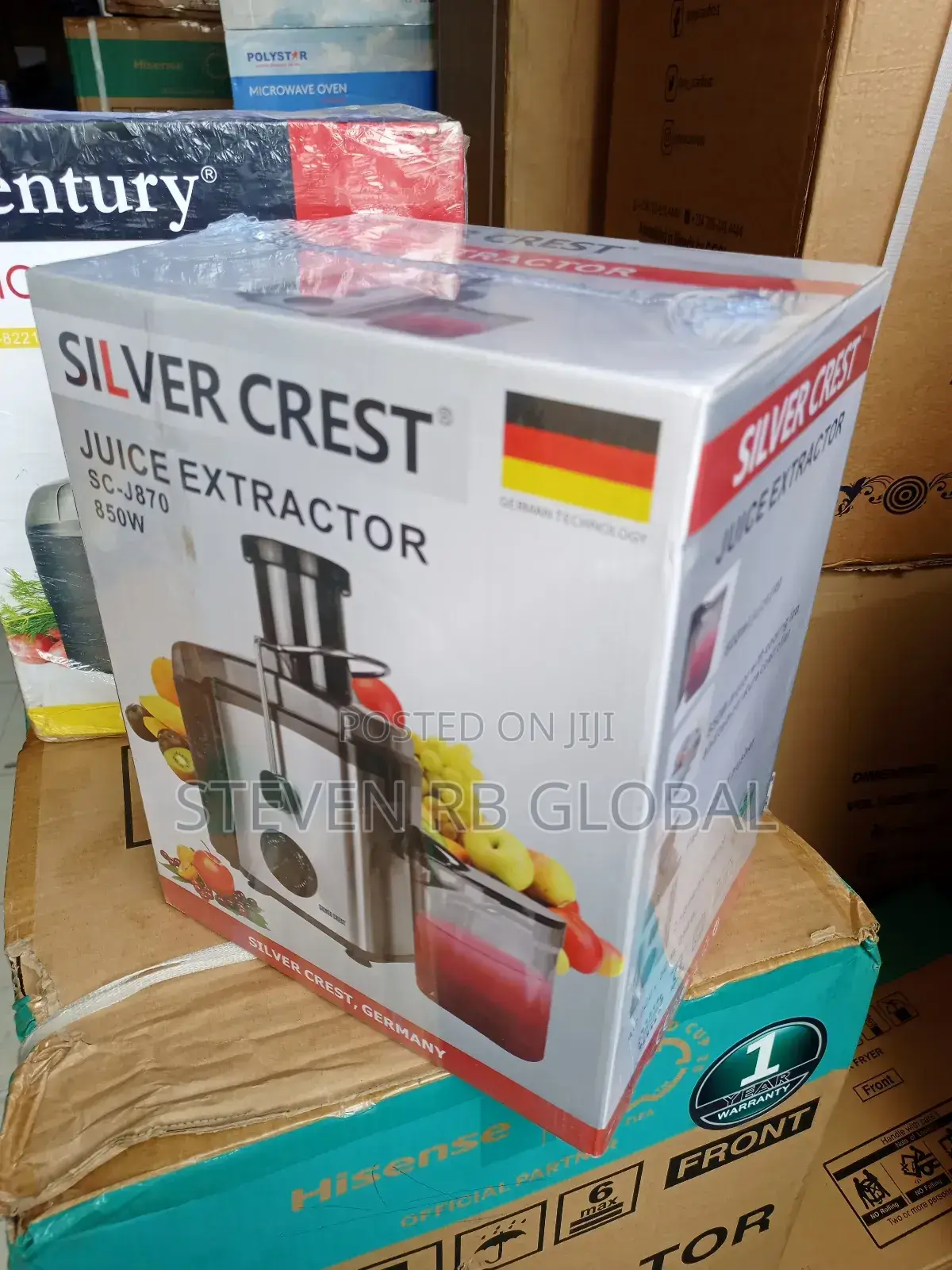 Silver Crest Juice Extractor 850w