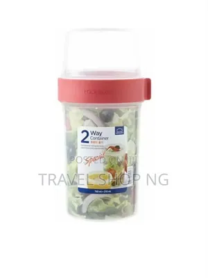 Seal Lock 2 Way Container | Reusable Parfait Cups