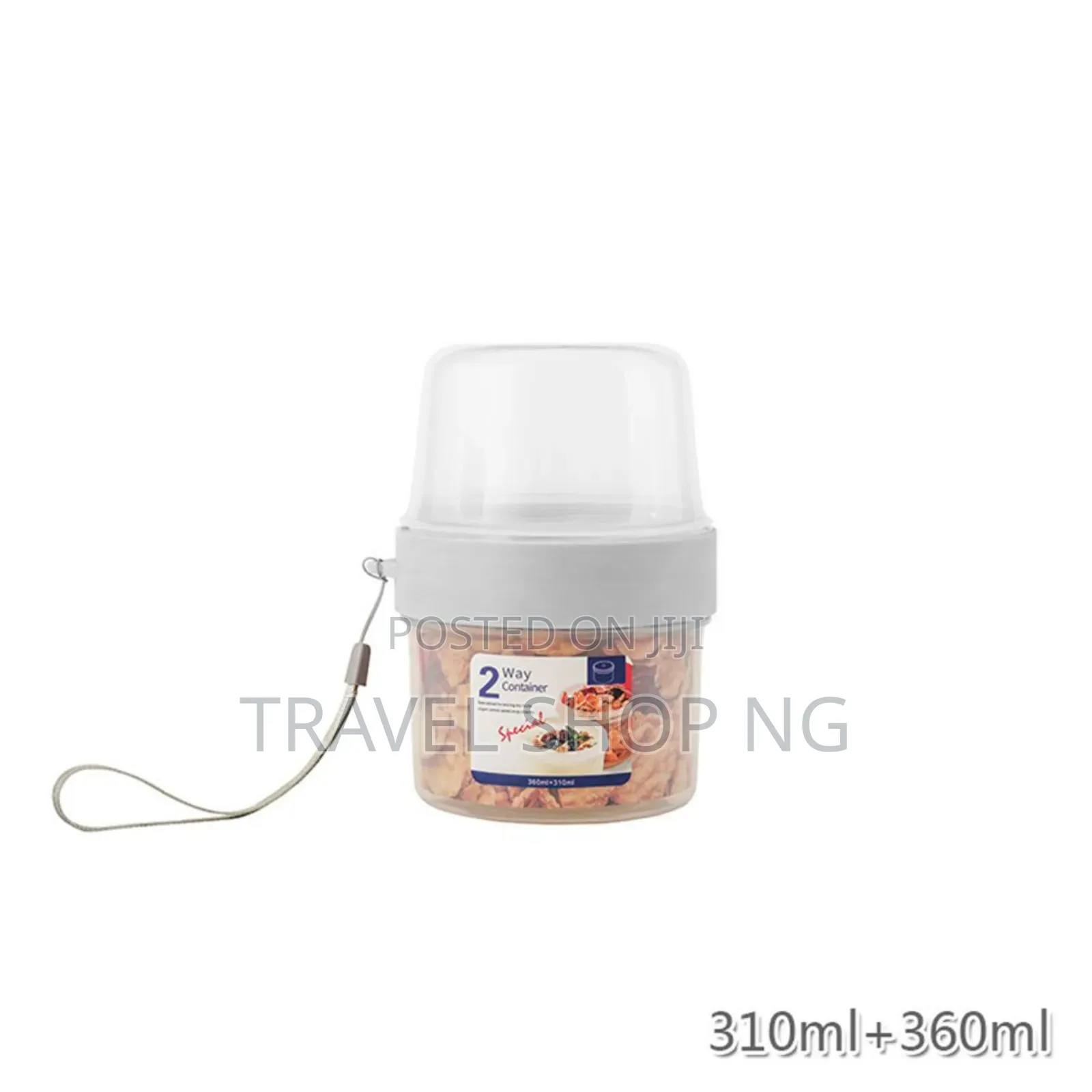 Seal Lock 2 Way Container | Reusable Parfait Cups