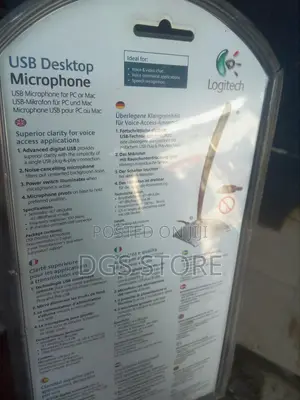 Logitech USB Desktop Microphone