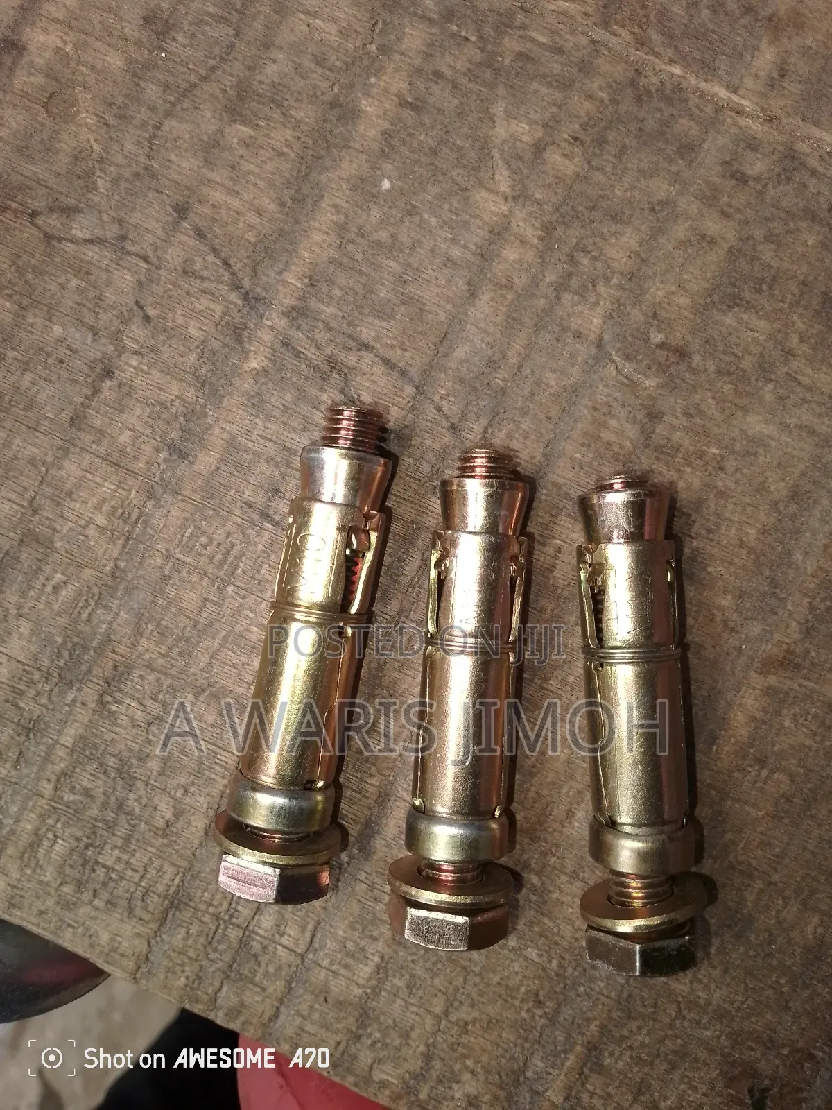 10mm Expansion Raw Bolt