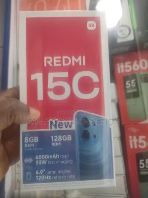 New Xiaomi Redmi 15C 4G 128 GB Blue