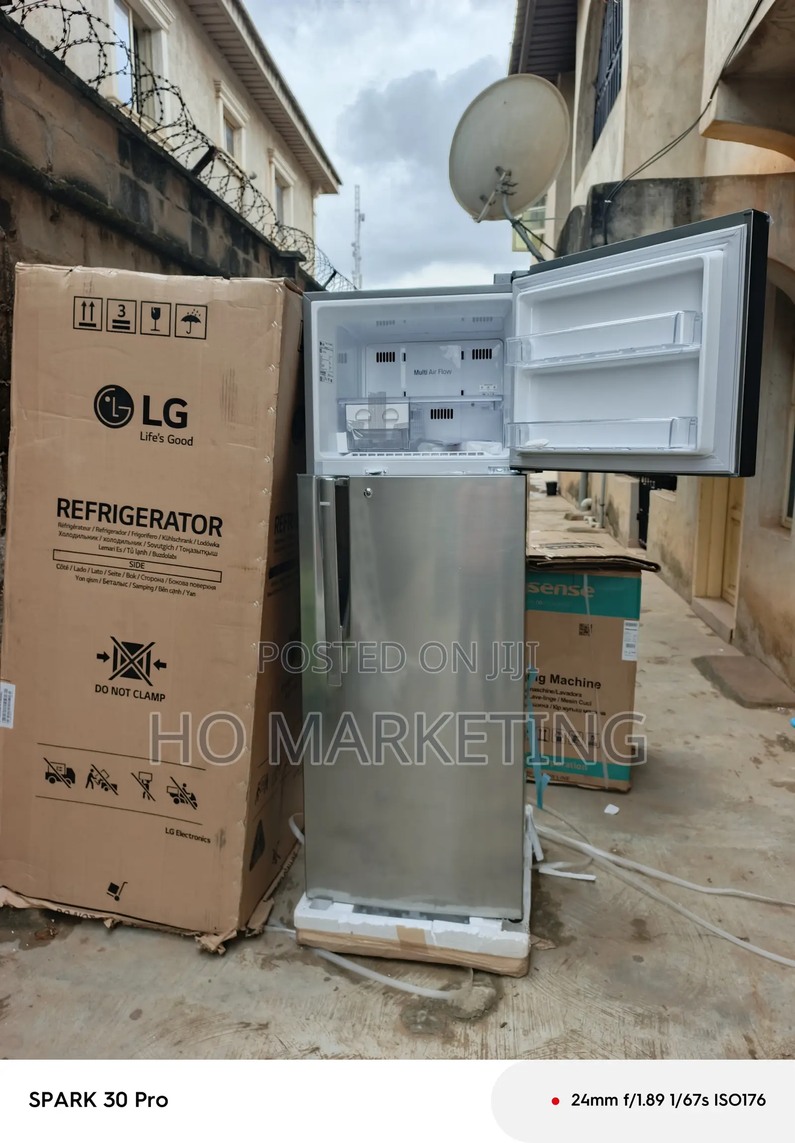 Lg 308 L Multi Air Flow Technology Refrigerator