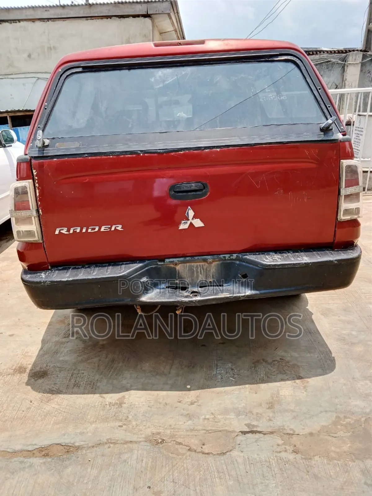 Mitsubishi L200 Double Cab 2.0 4WD 2003 Red