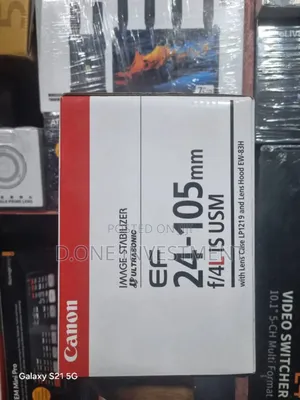 Canon Ef 24-105mm F/4lis Usm Lens