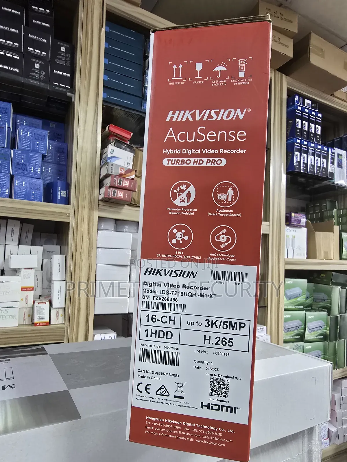 Hikvision 16ch DVR 5mp Two Way Audio