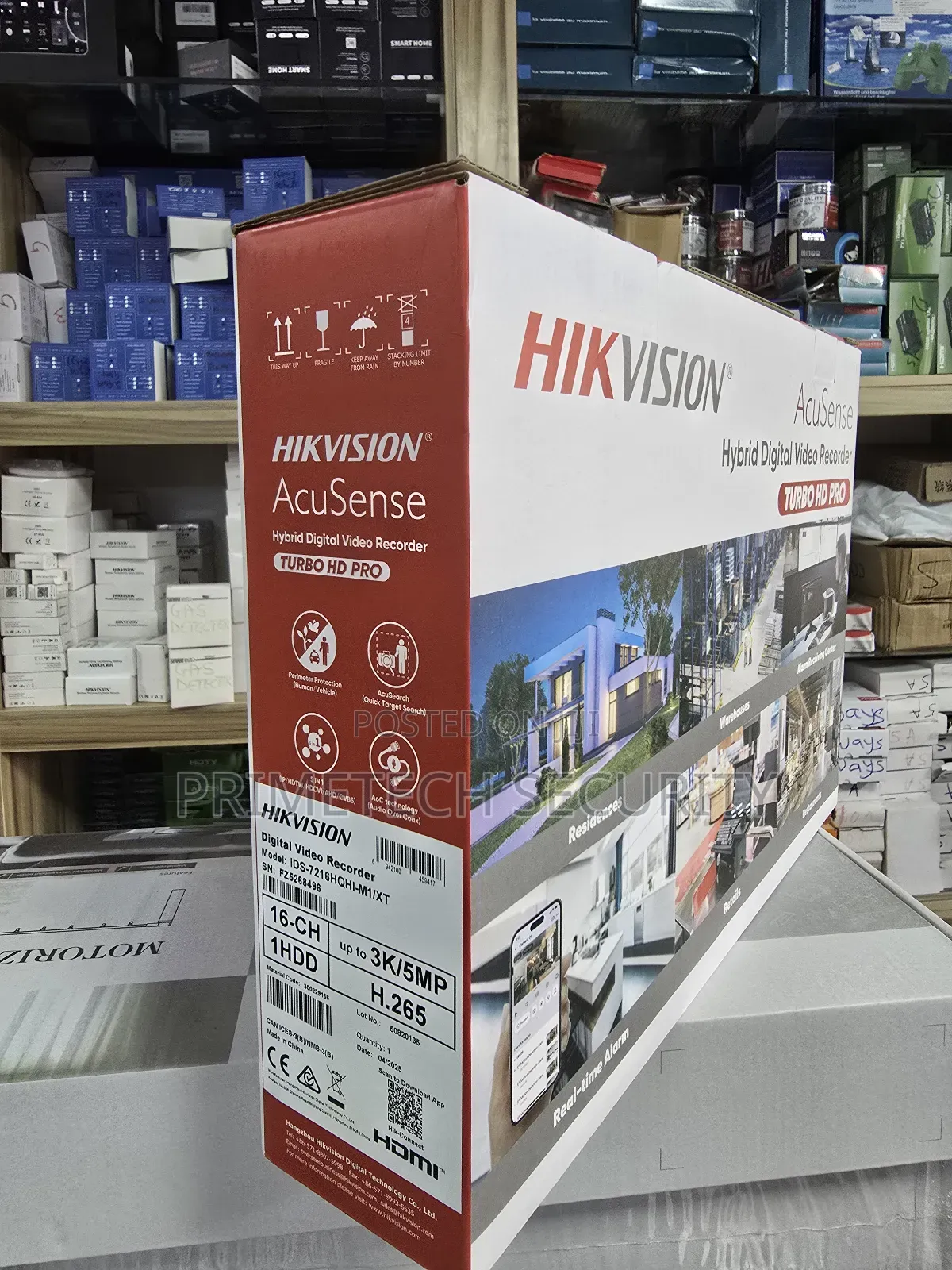 Hikvision 16ch DVR 5mp Two Way Audio