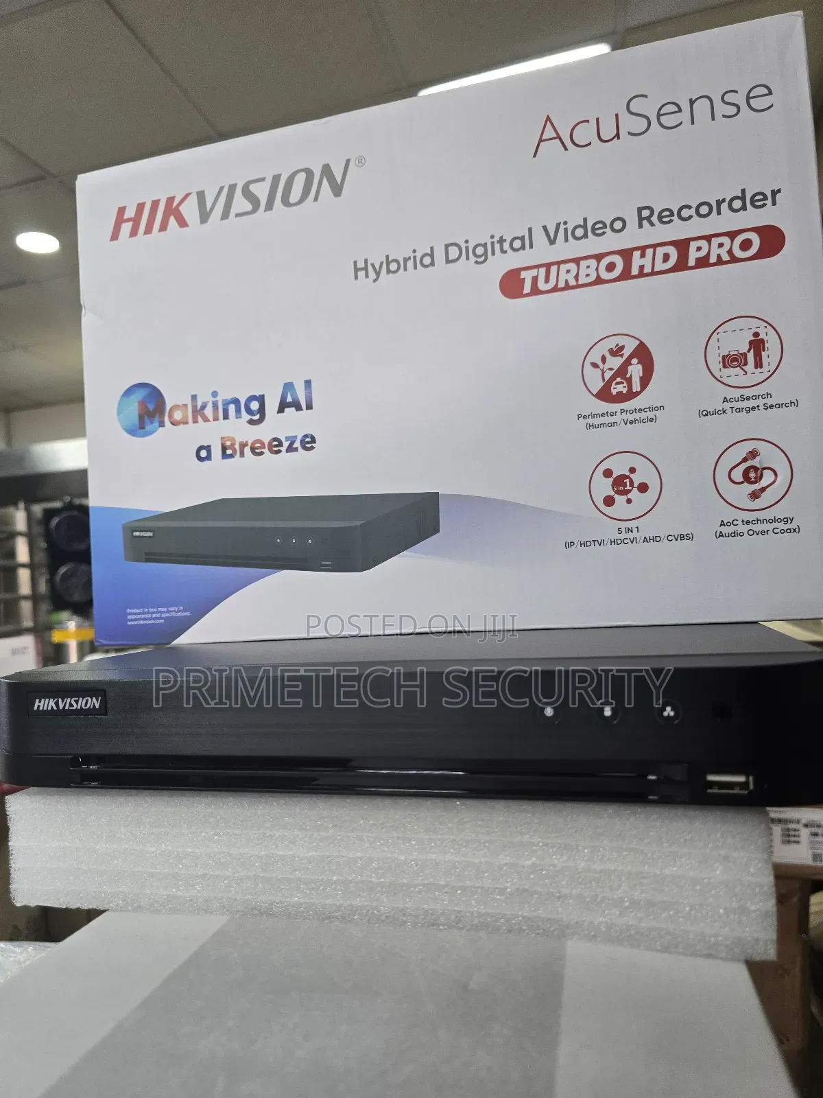 Hikvision 16ch DVR 5mp Two Way Audio