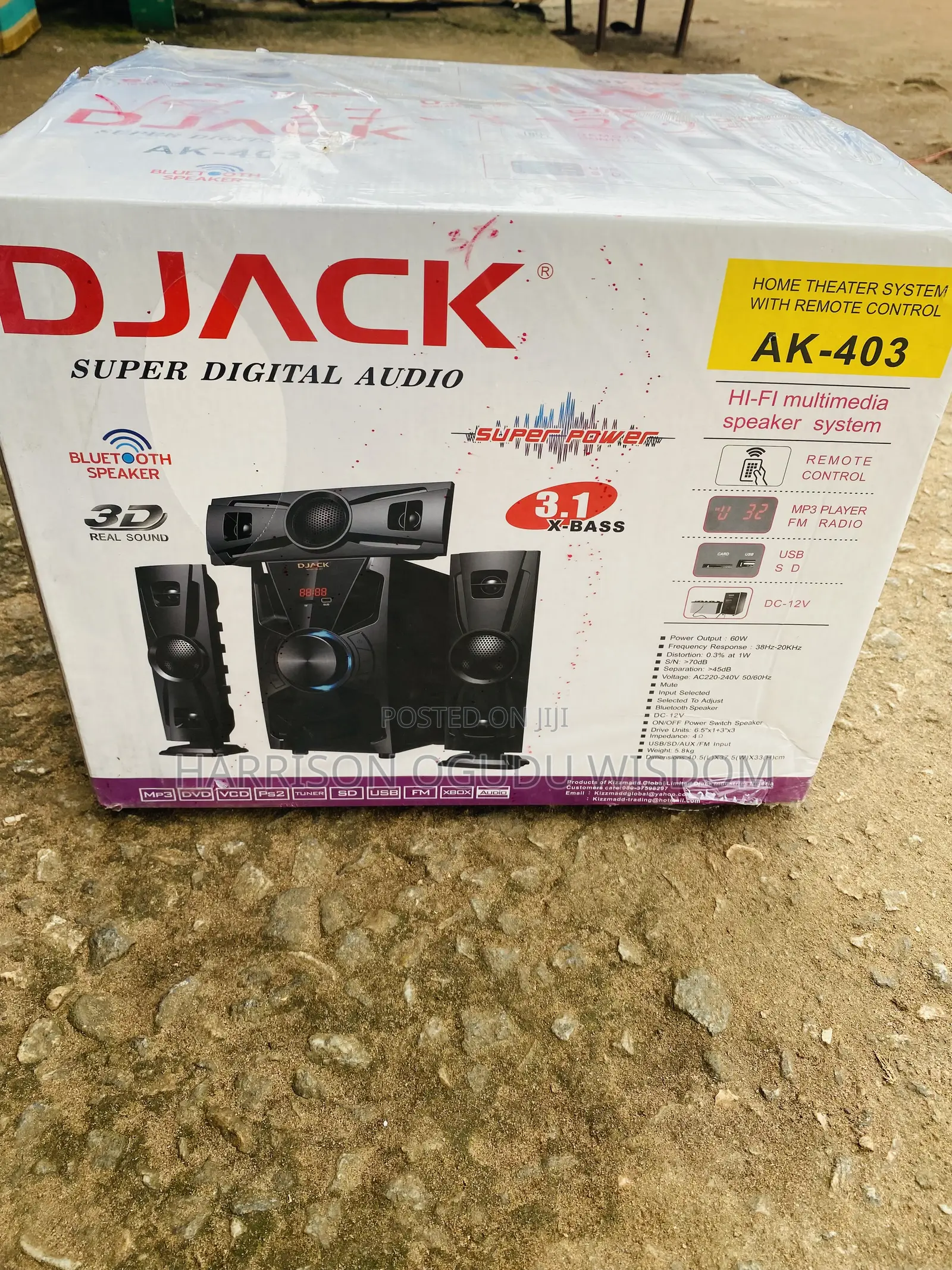 Djack Sounds System Speaker Available