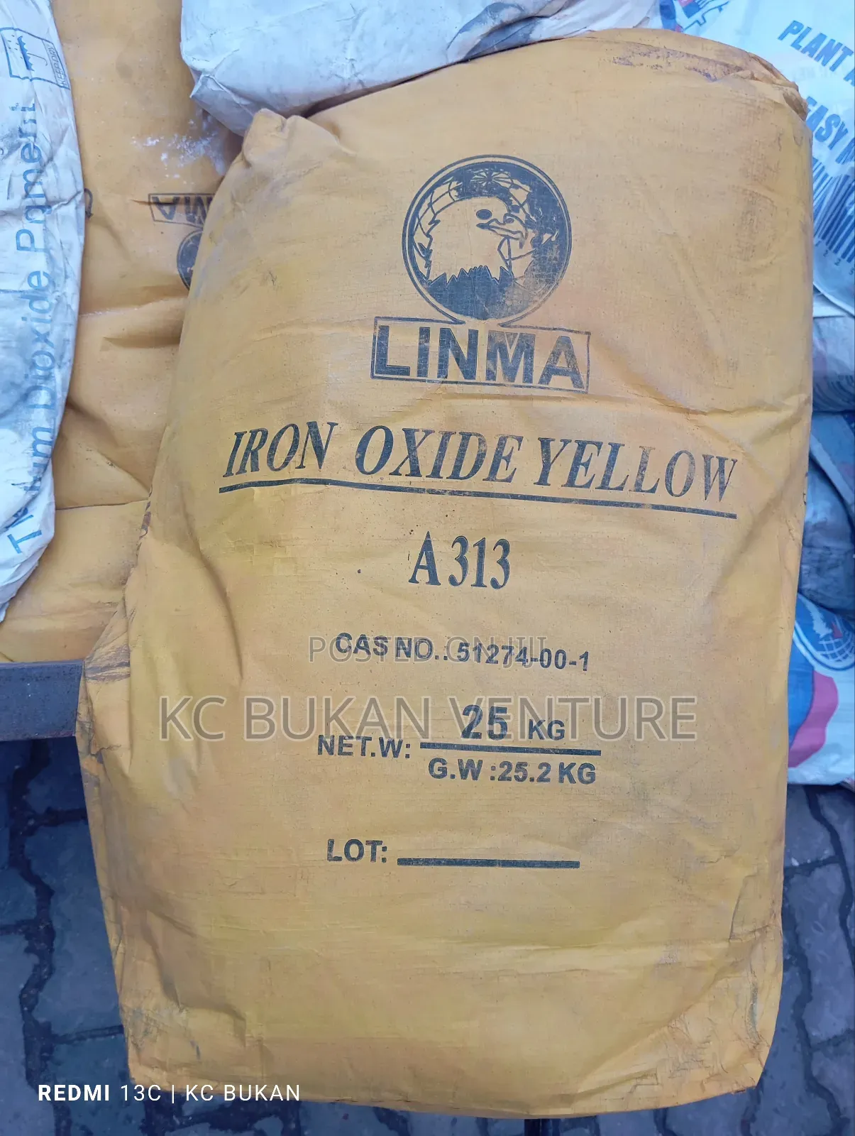 Iron Oxide Yellow Pigment
