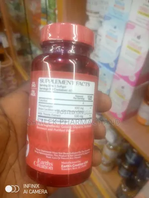 Earth Creation Liver Support Wit Milk Thistle With Phospholipids-60cap