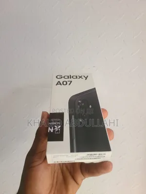 New Samsung Galaxy A07 4G 64 GB Black