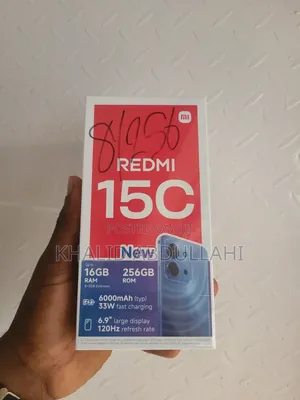 New Xiaomi Redmi 15C 4G 256 GB