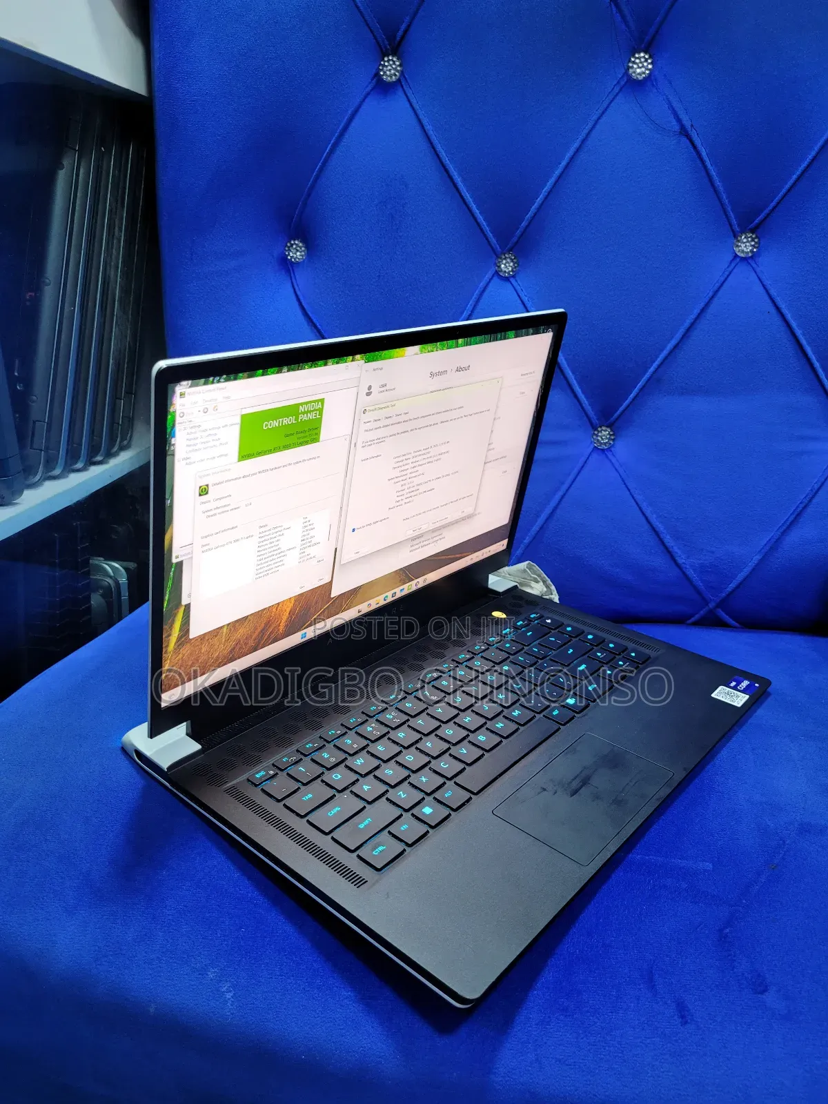 Laptop Dell Alienware X15 R1 32GB Intel Core i9 SSD 1T