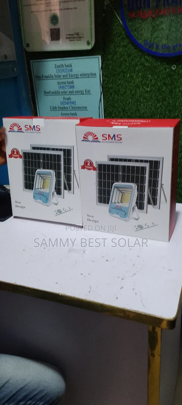 200 Watts SMS Solar Flood Light
