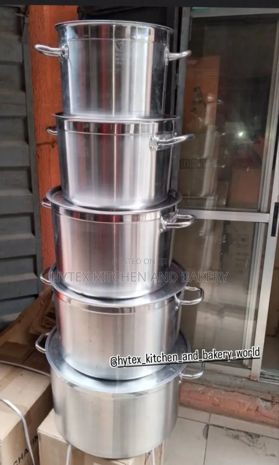 5sets Industrial Cooking Pot