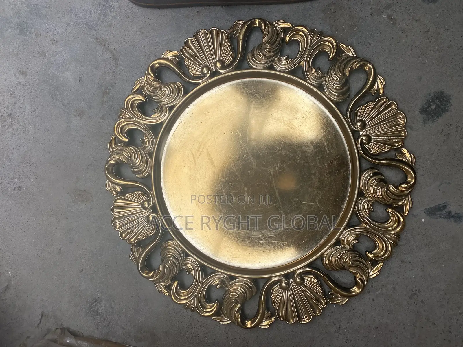 Gold Charger Plate