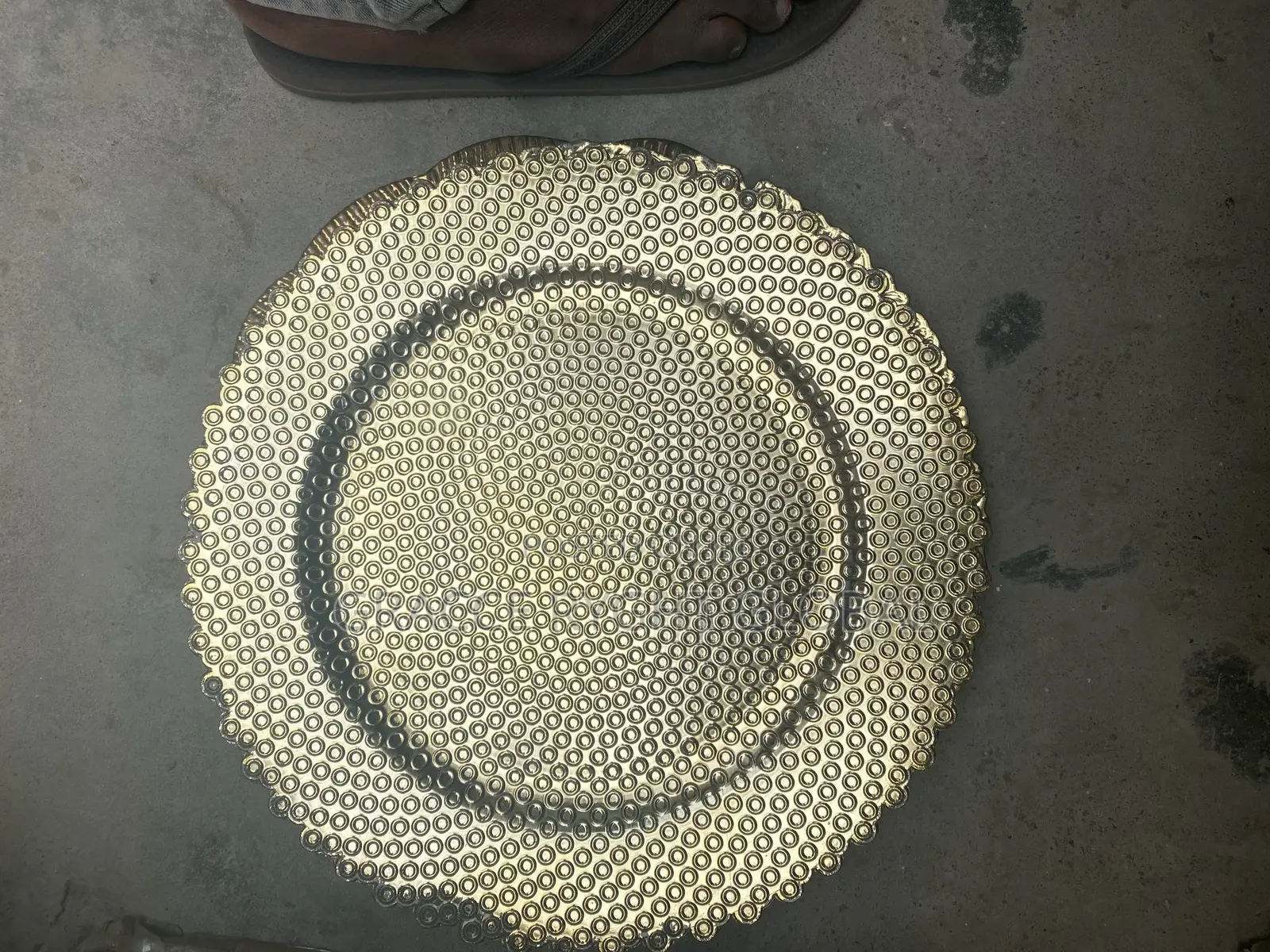 Gold Charger Plate