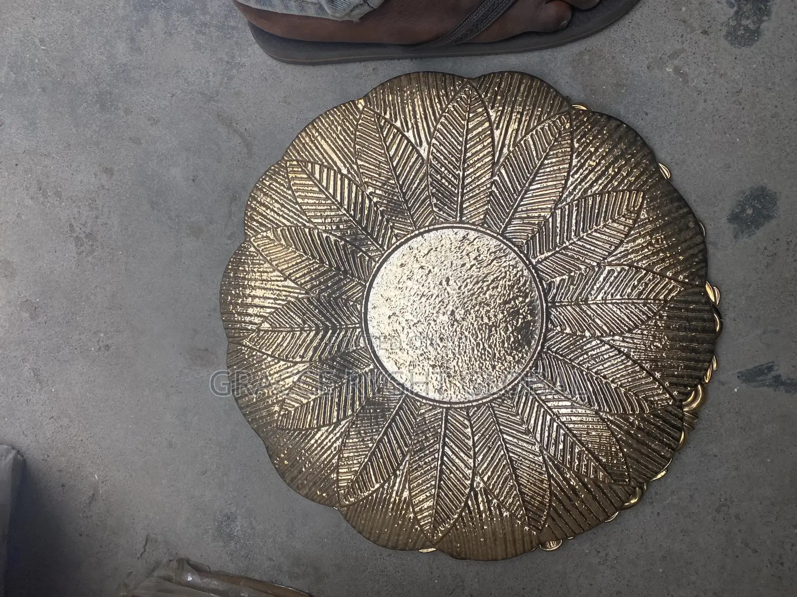 Gold Charger Plate