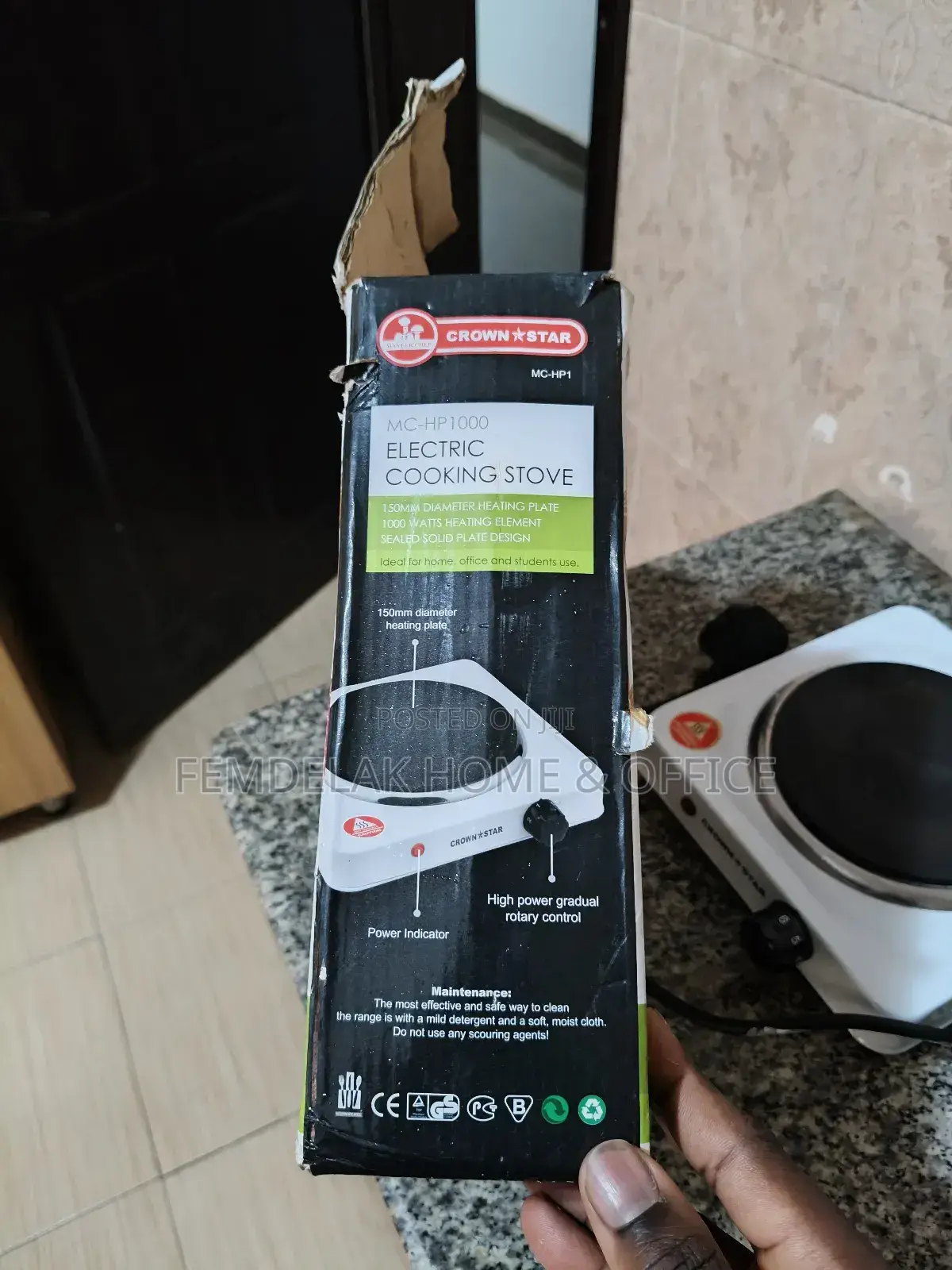 Masterchef - Crownstar Electric Hotplate.