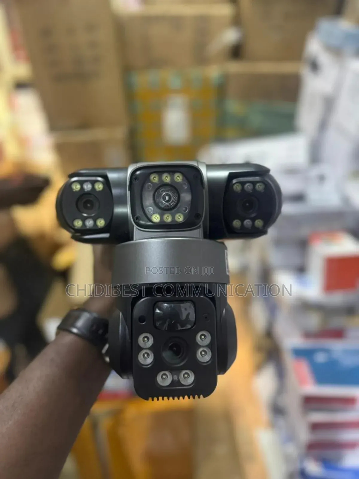 CCTV Solar Camera Three Lens With 64gb Available