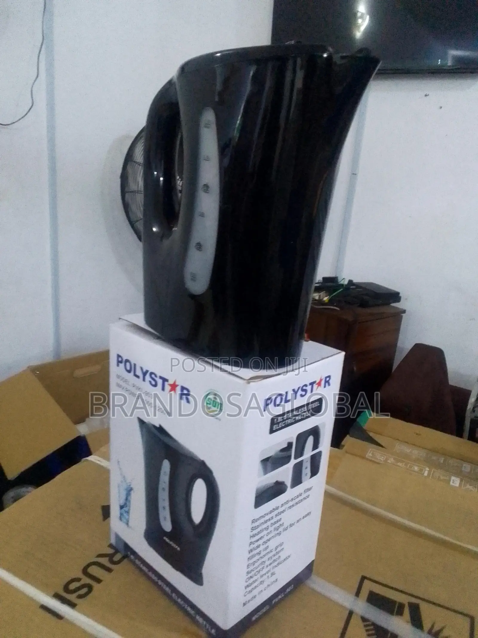 Polystar Pvkl-903 Fast Boil Electric Kettle